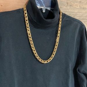 24” Gold Large Link Necklace